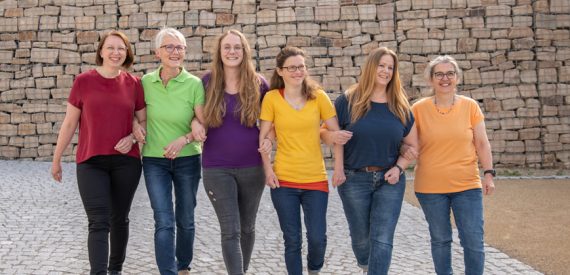 Mitarbeiterinnen des Familienzentrums